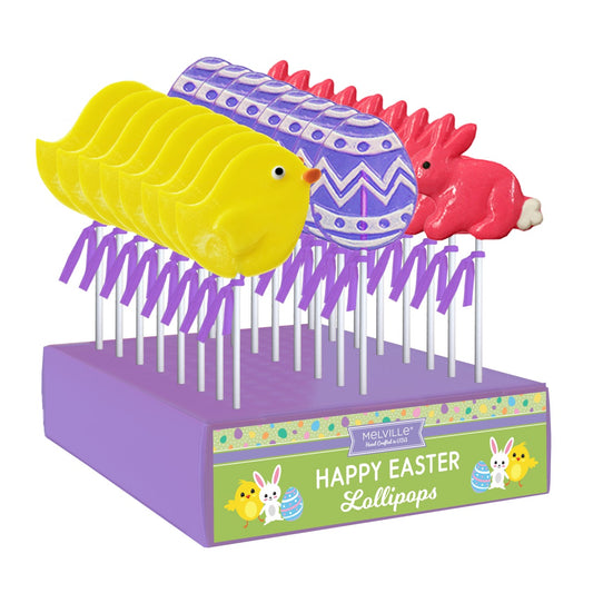 Easter Lollipops - Bunny, Egg, Chick