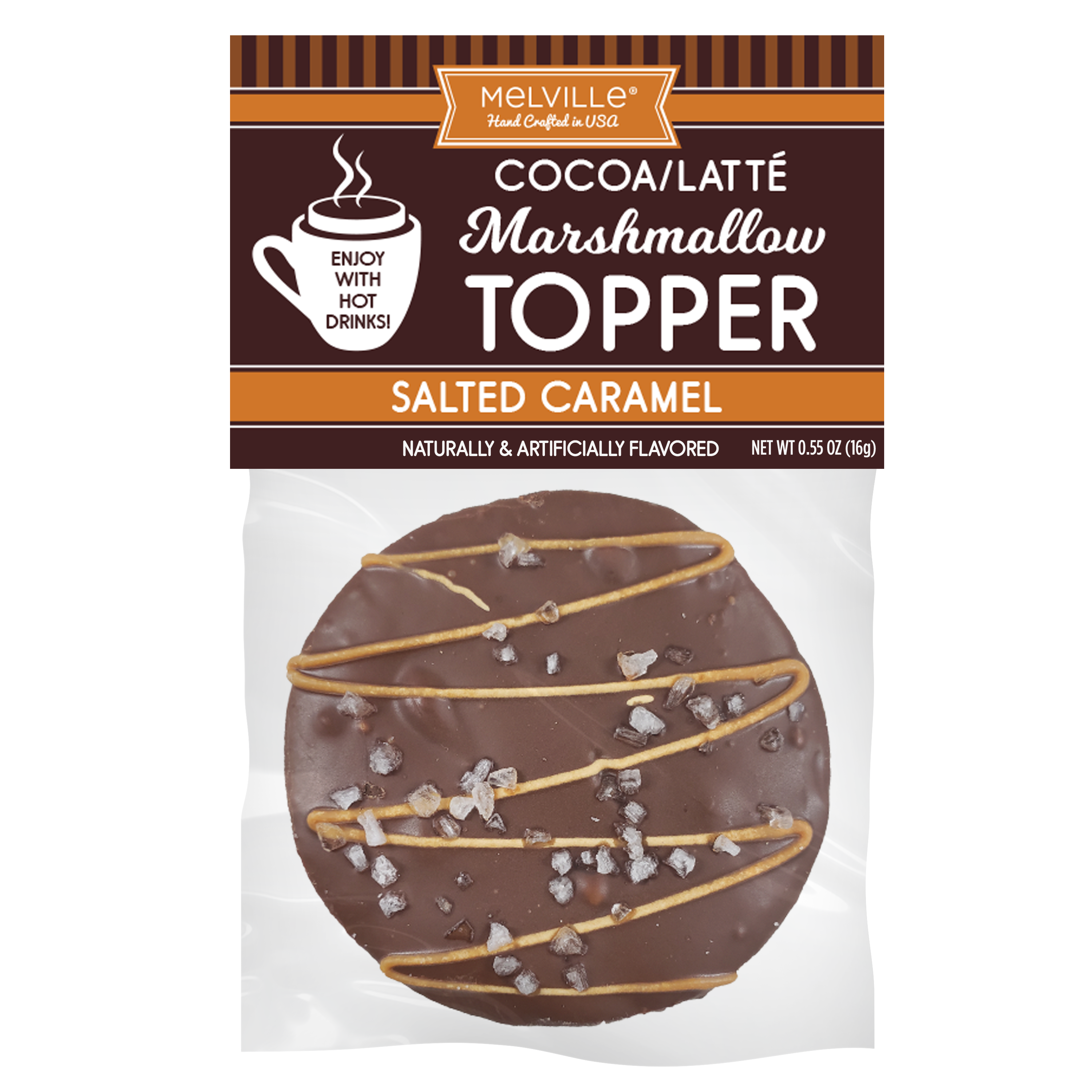 Salted Caramel Marshmallow Toppers by Melville Candy Company