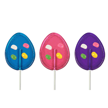 Jellybean Egg Lollipops - Assorted (24ct)