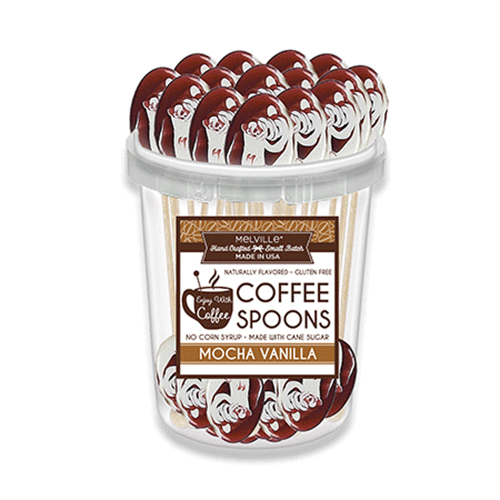 Mocha Vanilla Coffee Spoons (30ct)
