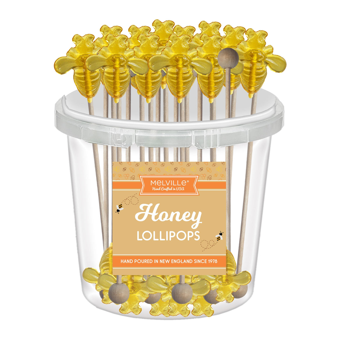 Honey Bee Honey Lollipops