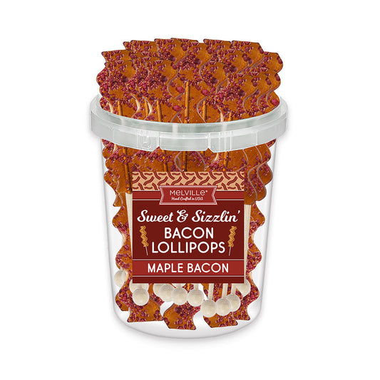 Maple Bacon Lollipops