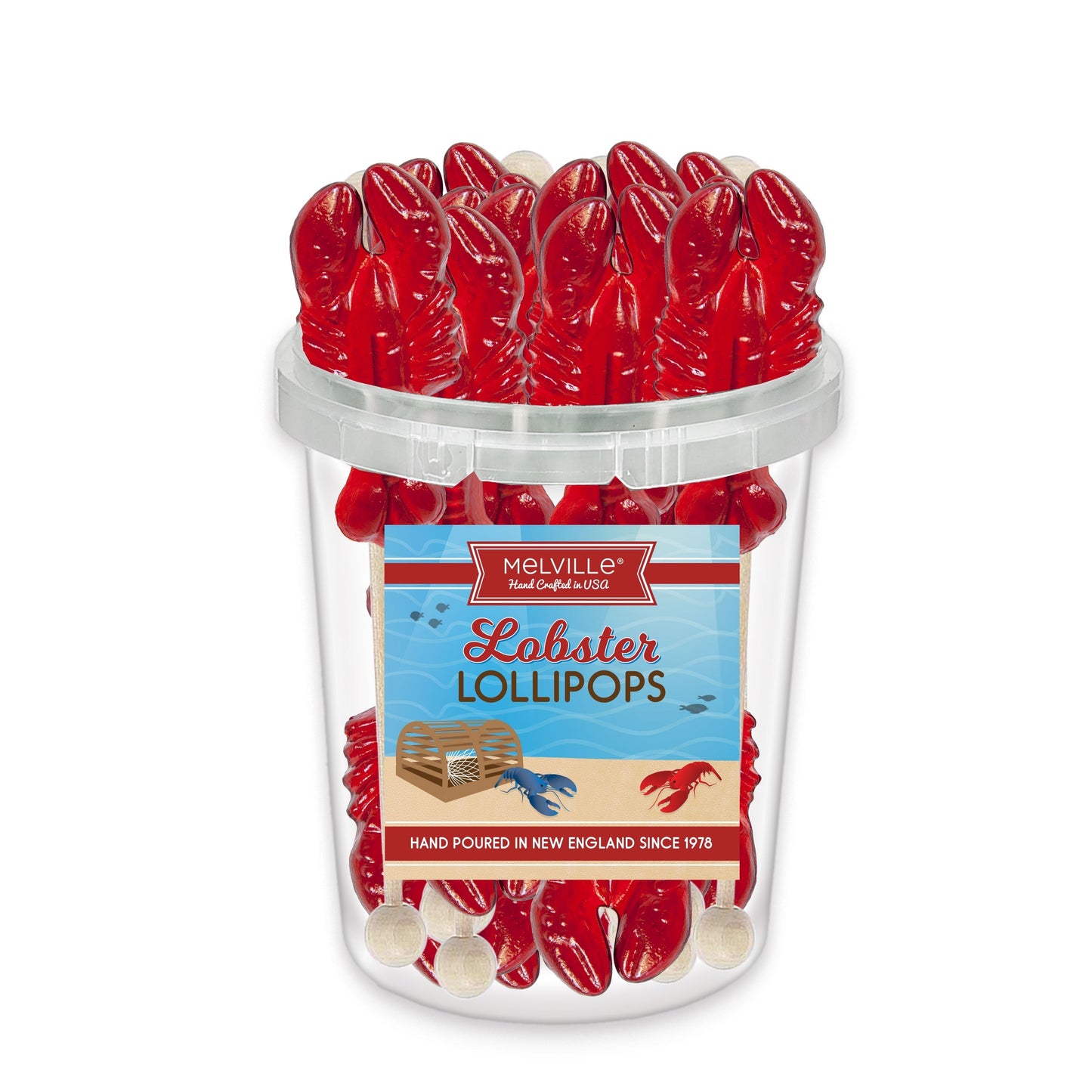 Mini Lobster Lollipops (30 ct bucket)