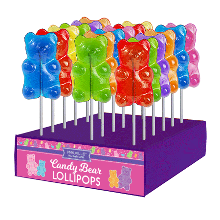 Sugar Bear Lollipops - Assorted