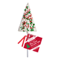 White Chocolatey Holiday Confetti Rice Treat Pops