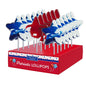 Patriotic Swirl Star Lollipops - Assorted