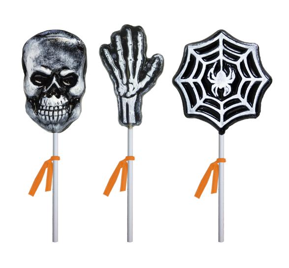 Frosted Halloween Lollipops - Assorted