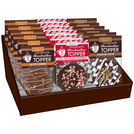 Chocolatey-Dipped Marshmallow Toppers - Assorted