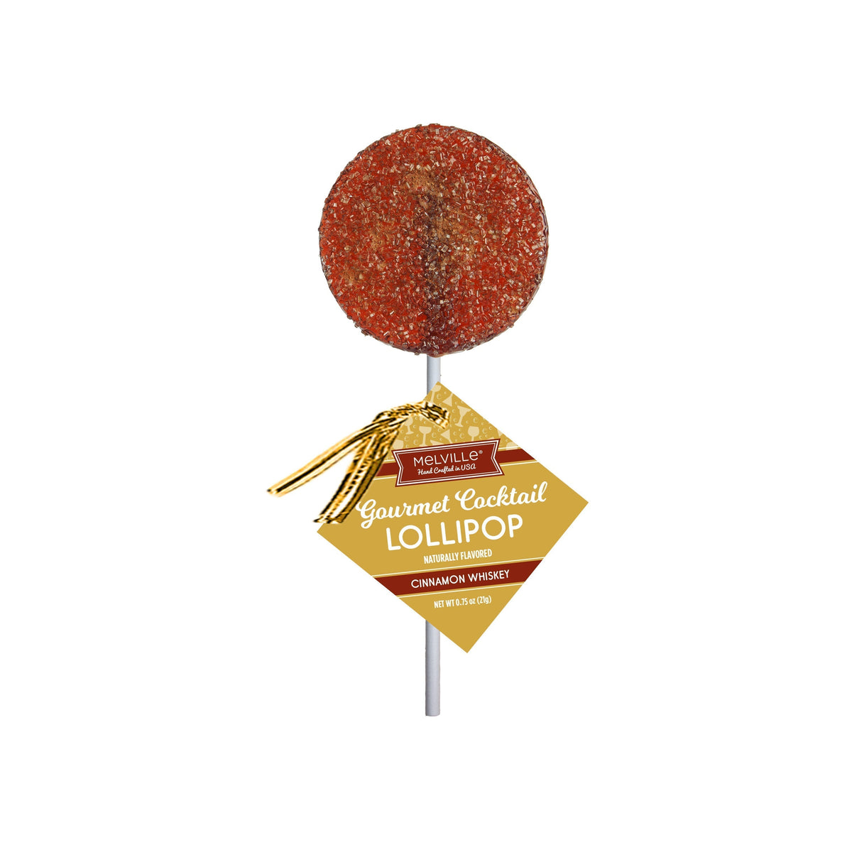 Gourmet Cocktail Lollipops - Cinamon Whiskey (24ct)