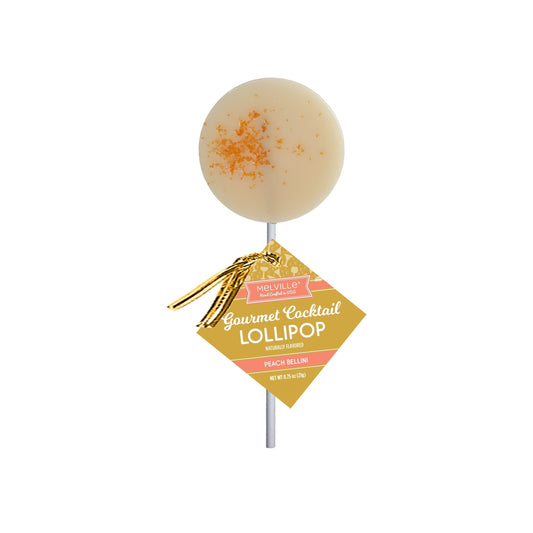 Gourmet Cocktail Lollipops - Peach Bellini (24ct)