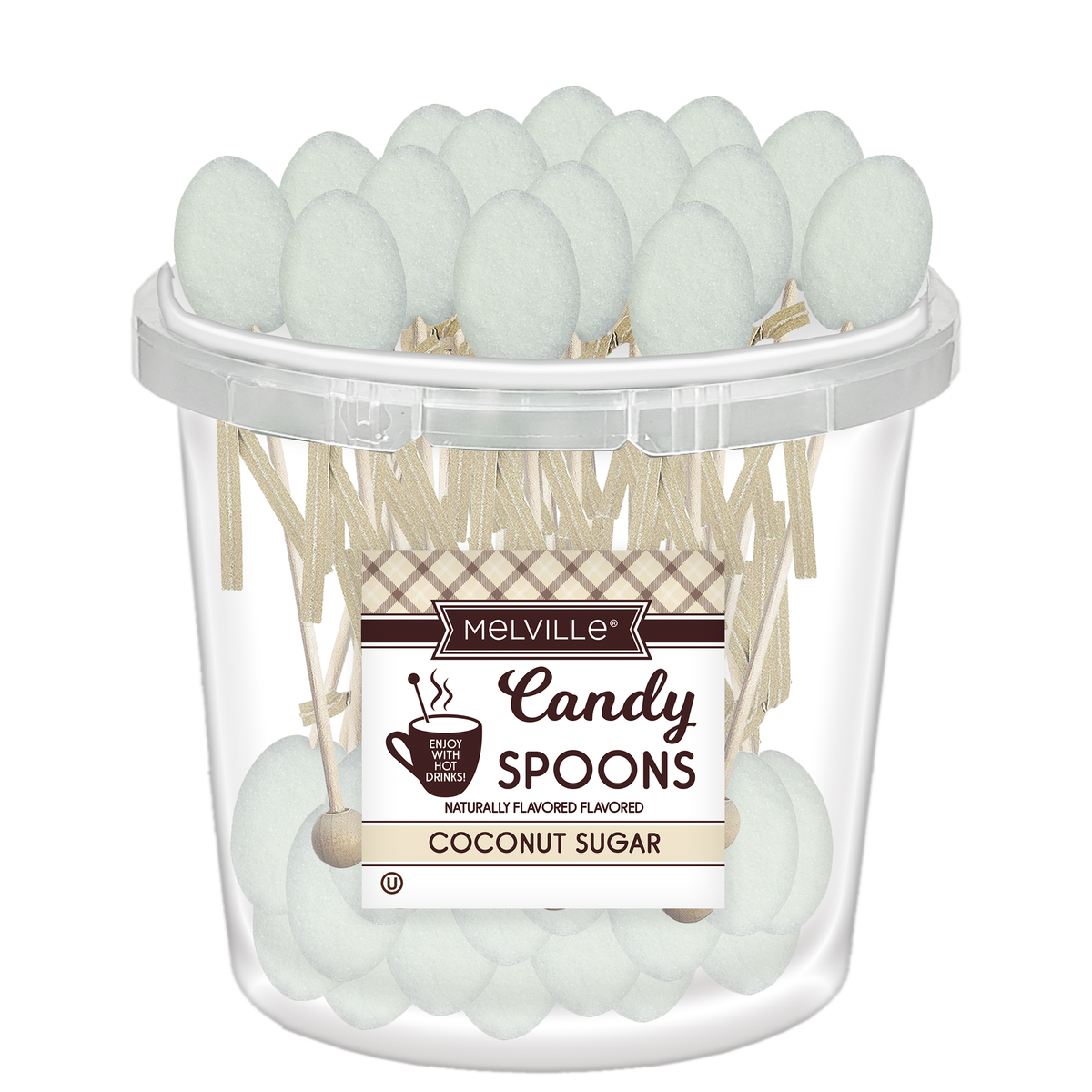 Coconut Sugar Coffee Spoons (30ct)