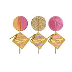 Gourmet Cocktail Lollipop Assortment - Pink Champagne, Prosecco, Champagne Bubbles (24ct)