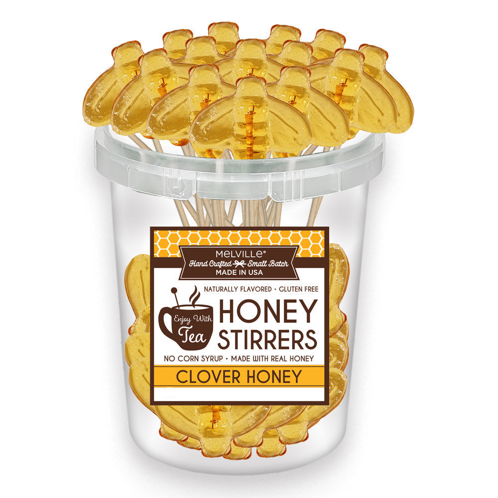Honey Bee Clover Honey Lollipops