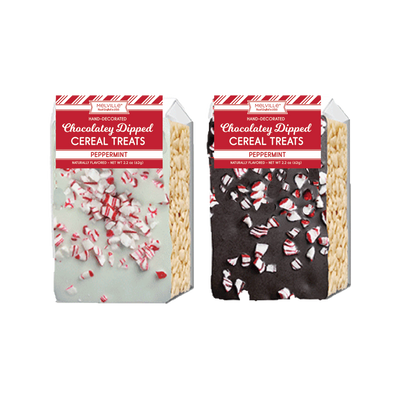 Cereal Treats Bar - Dark & White Chocolatey with Peppermint