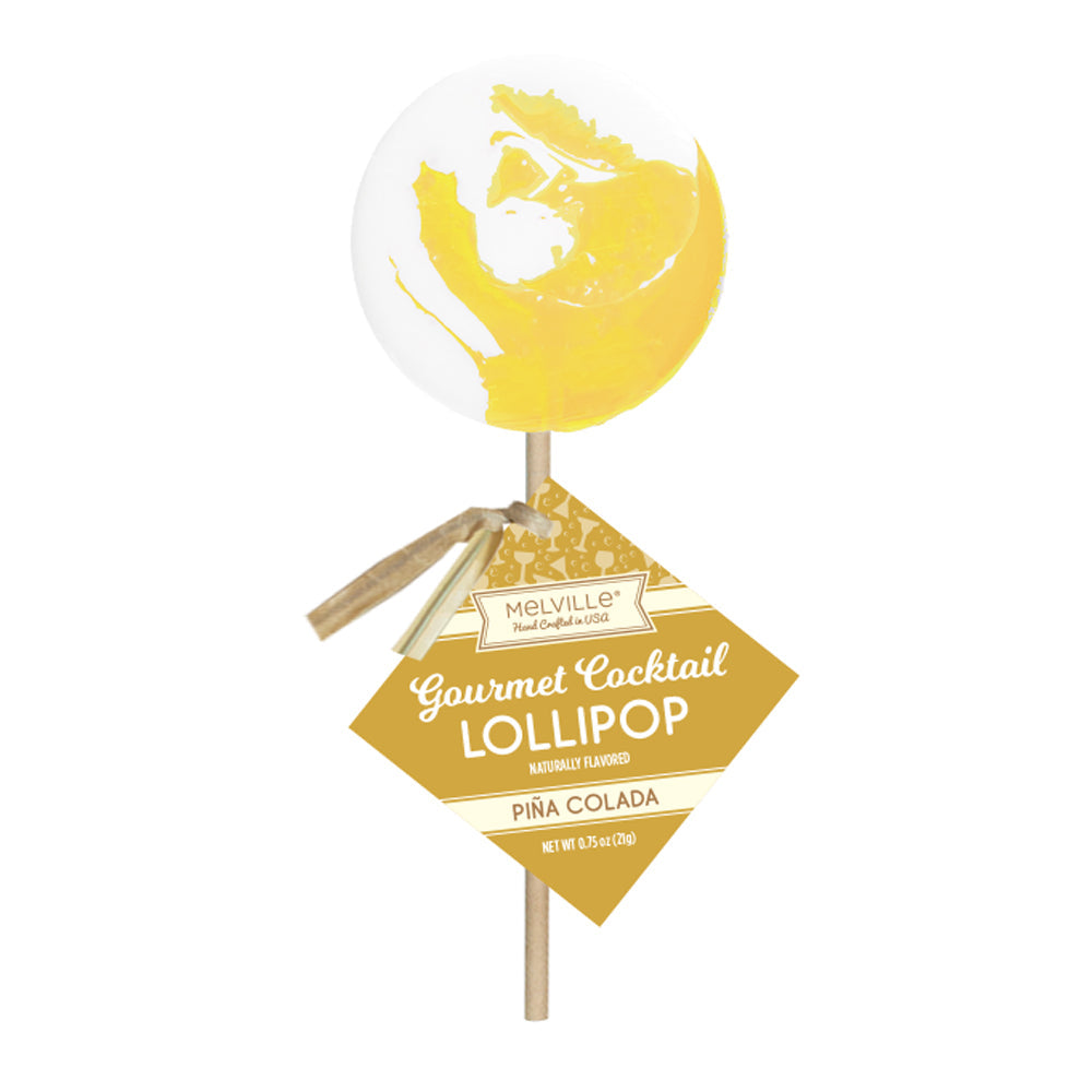 Gourmet Cocktail Lollipops - Pina Colada (24ct)
