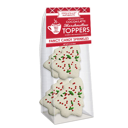 Holiday Confetti Tree Marshmallow Toppers