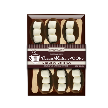 Mini Marshmallow Milk Chocolatey Dipped Spoons