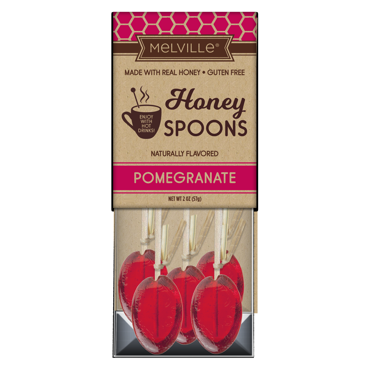 Honey Spoons - 5ct Gusset Bag
