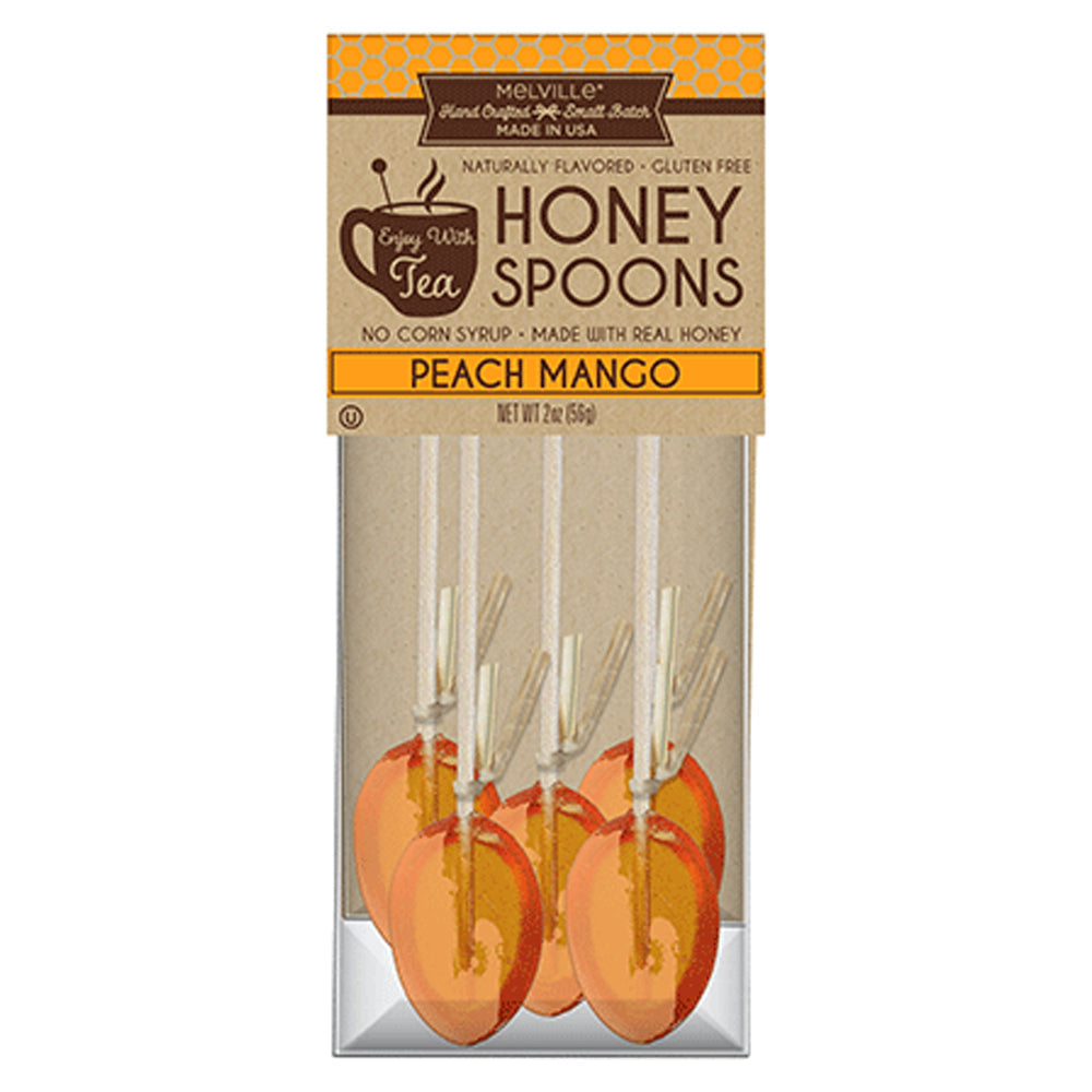 Peach Mango Honey Spoons