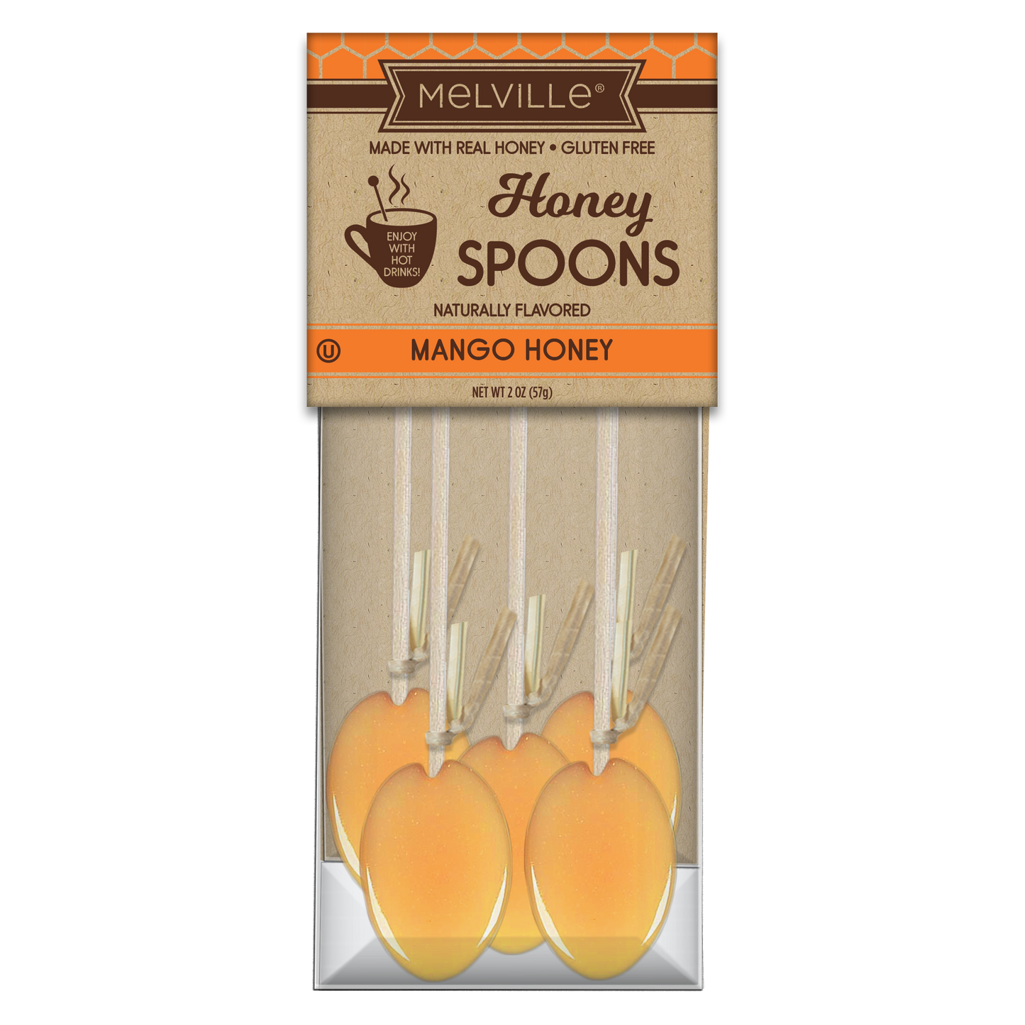 Honey Spoons - 5ct Gusset Bag