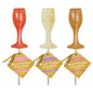 Champagne Flute Lollipops - Assorted (24ct)