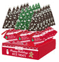 Snowflake Confetti Tree Rice Treat Pops