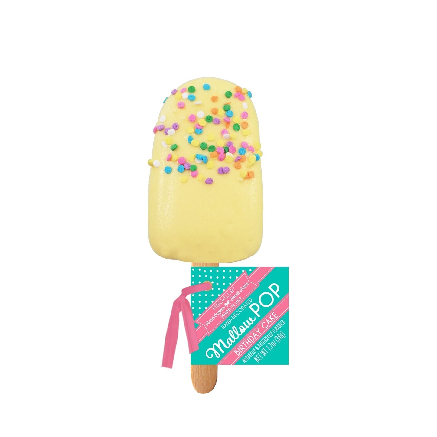 Birthday Cake Marshmallow Pops