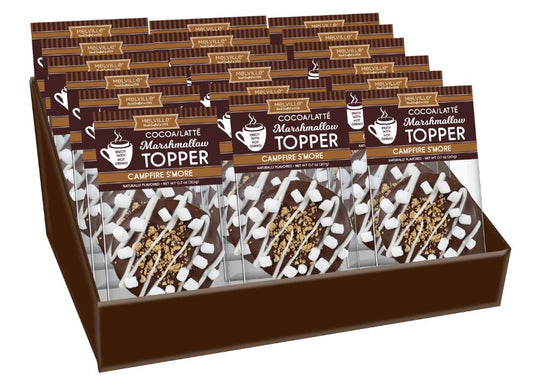 Campfire S'more Marshmallow Toppers