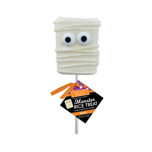 Rice Cereal Treat Pops - Mummy