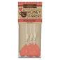 Mini Heart Rose Honey Lollipop Stirrers (12ct)