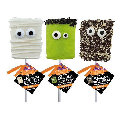 Halloween Rice Treat Pops - Assortment (18ct)
