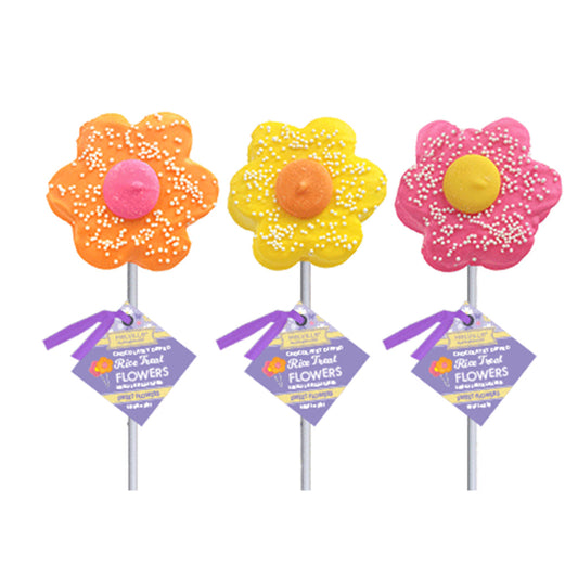 Flower Rice Treat Pops - Assorted (18ct)