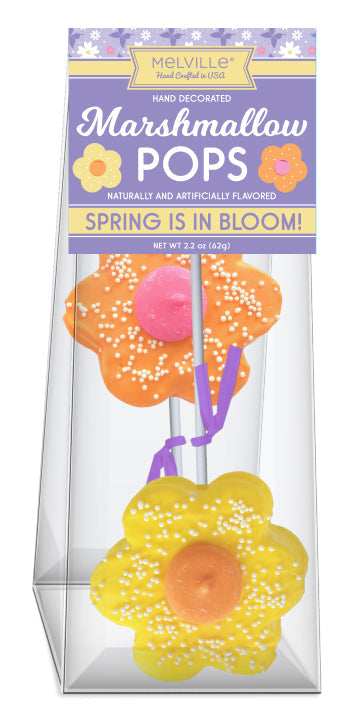 Flower Marshmallow Pops - Assorted
