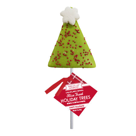 Rice Treat Tree Pops, Chocolatey-Coated (18ct)