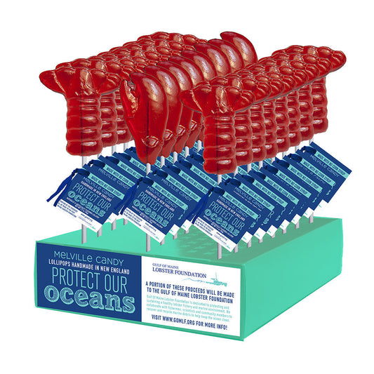 Lobster Tail & Claw Lollipops - Charity for Gulf of Maine Lobster Foundation