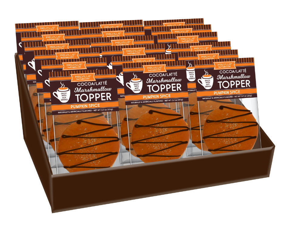 Pumpkin Spice Marshmallow Toppers