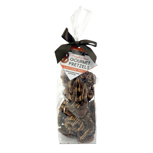 Chocolatey-Covered Pretzels – Pumpkin Spice
