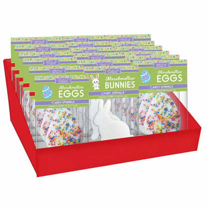 Egg & Bunny Nonpareils Marshmallow Toppers (18ct)