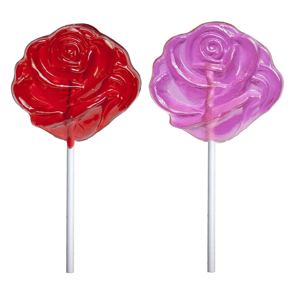 Red Rose Lollipops (24ct)