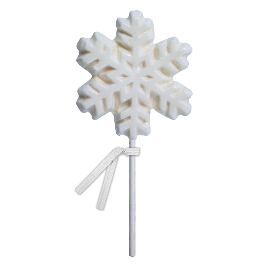 Icon White Snowflake Lollipops (24ct)