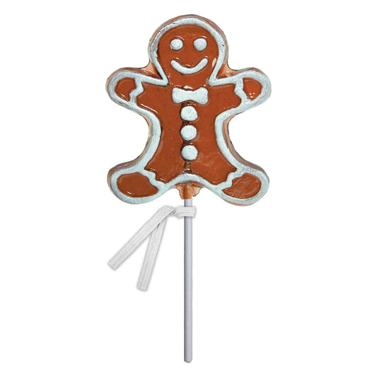 Frosted Gingerbread Man Lollipops (24ct)