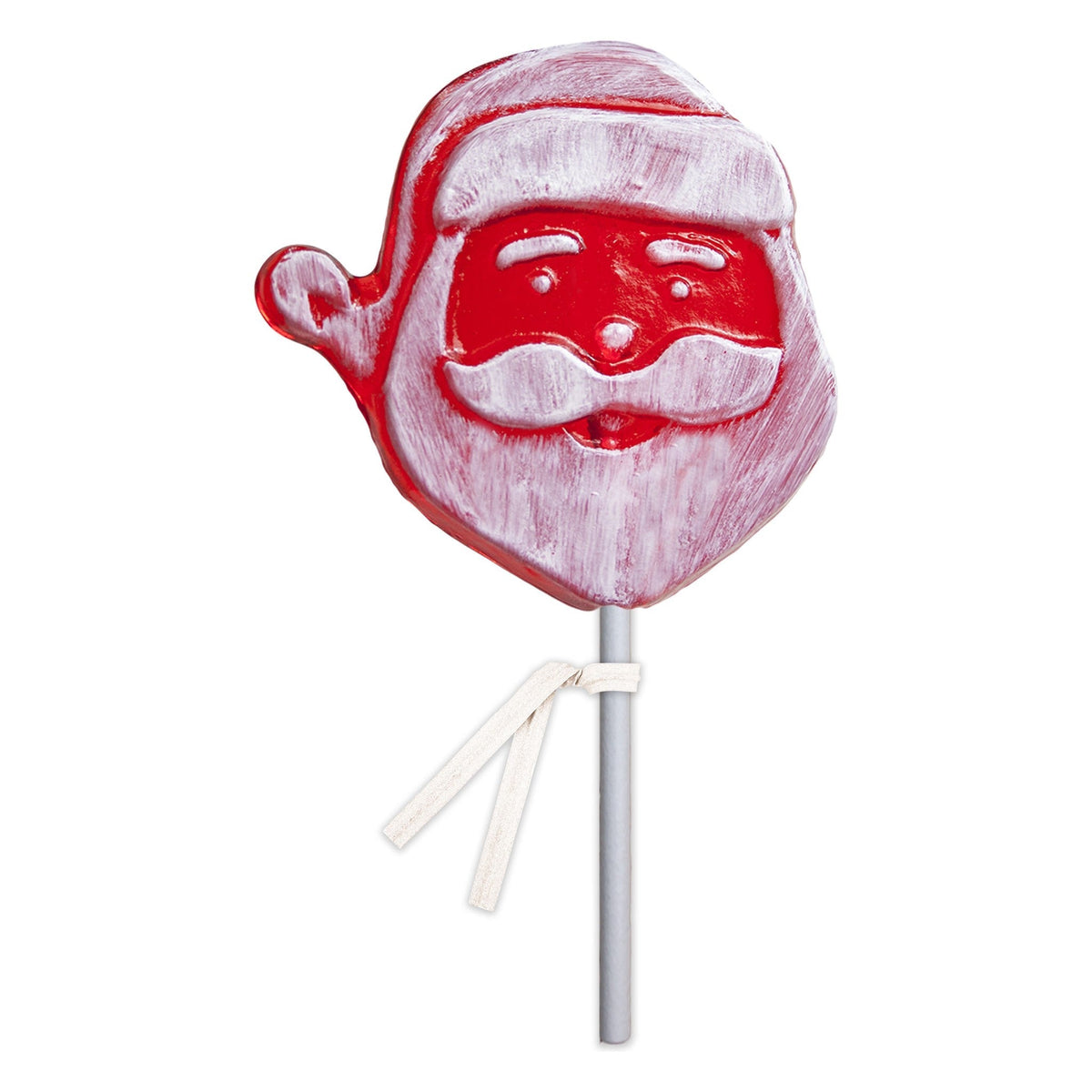 Frosted Santa Face Lollipops (24ct)