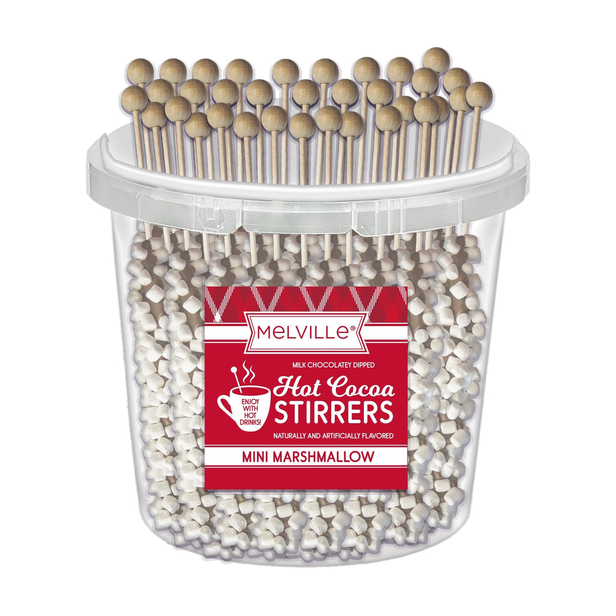 Mini Marshmallow Chocolatey Stirrers