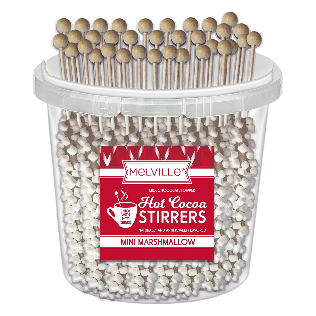 Mini Marshmallow Chocolatey Stirrers