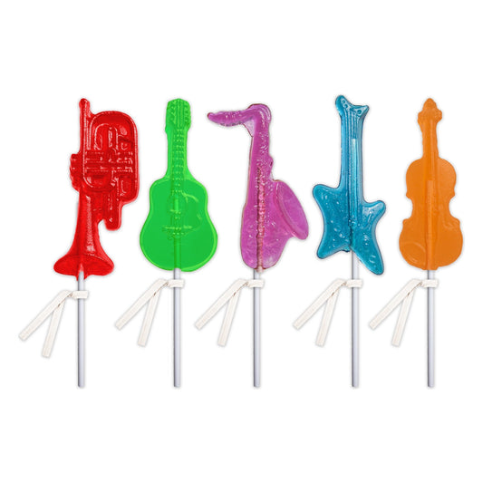 Musical Instrument Lollipops - Assorted (24ct)