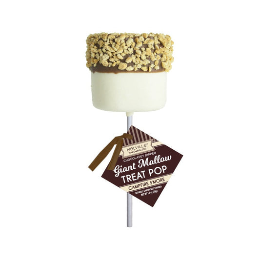 Giant Marshmallow Pops - Graham Cracker S'Mores (12ct)