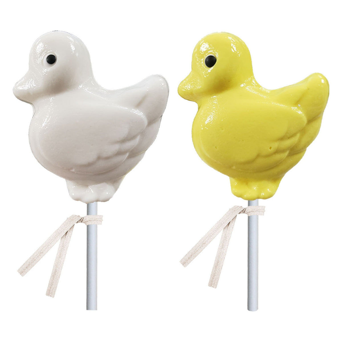 Barnyard Duck Lollipops - Yellow & White (24ct)