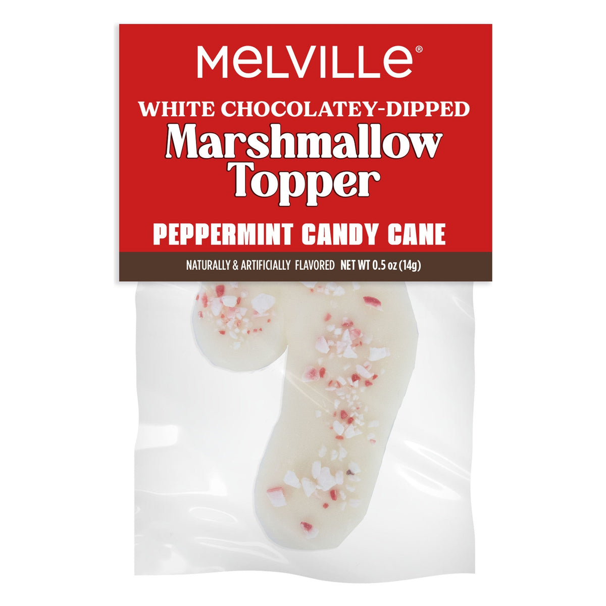 Peppermint Candy Cane Marshmallow Toppers (18ct)