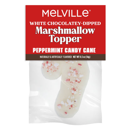 Peppermint Candy Cane Marshmallow Toppers (18ct)