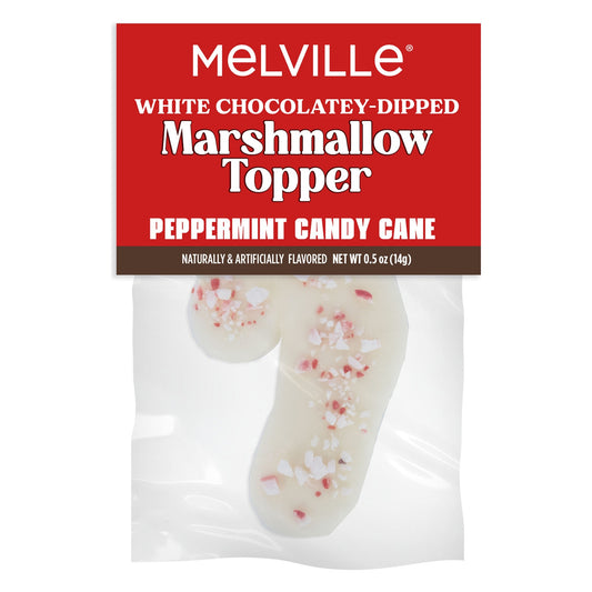 Peppermint Candy Cane Marshmallow Toppers (18ct)
